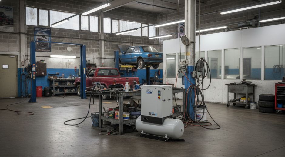 air-compressor-for-auto-body-shop